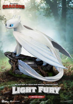 Beast Kingdom MC-088 How to Train Your Dragon 3 Master Craft Light Fury - 4