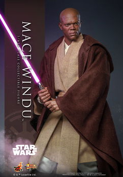 Hot Toys Star Wars Episode II Mace Windu MMS681 - 0