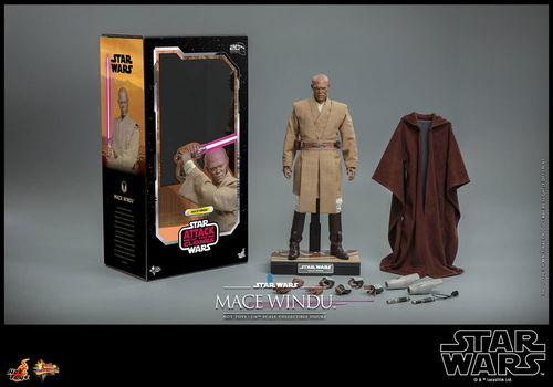 Hot Toys Star Wars Episode II Mace Windu MMS681 - 2