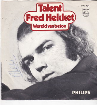 Single Fred Hekket - Talent - 0