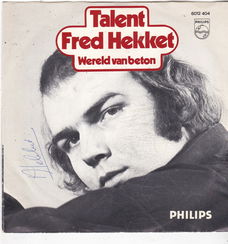 Single Fred Hekket - Talent