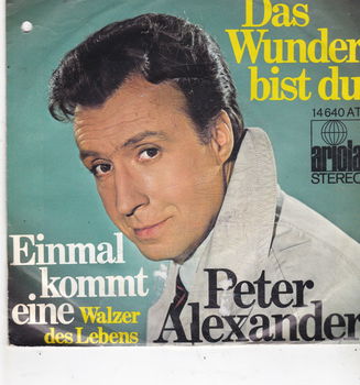 Single Peter Alexander - Das wunder bist du - 0