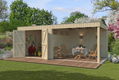 Tuinhuis-Blokhut Qube BV EXT 600x300: 600x300x220 cm - 1 - Thumbnail