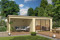 Tuinhuis-Blokhut PERNILLA: 736 x 296 cm - 0 - Thumbnail