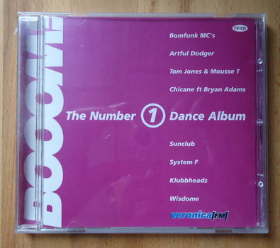 De originele verzamel-CD Booom! The Number 1 Dance Album. - 0