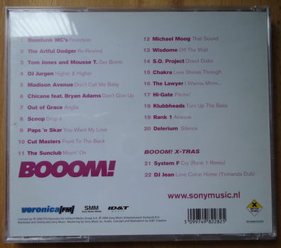 De originele verzamel-CD Booom! The Number 1 Dance Album. - 6