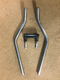 Originele harley FLH, sportster & K-models stuurclamp 1952- 1984 met stuur - 2 - Thumbnail