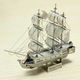 Metalen bouwpakket ZOYO Black Pearl Pirate Ship 3D nieuw - 0 - Thumbnail