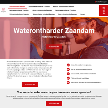 Waterontharder Zaandam - 1