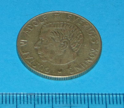 Zweden - 1 kroon 1965 - zilver - 1