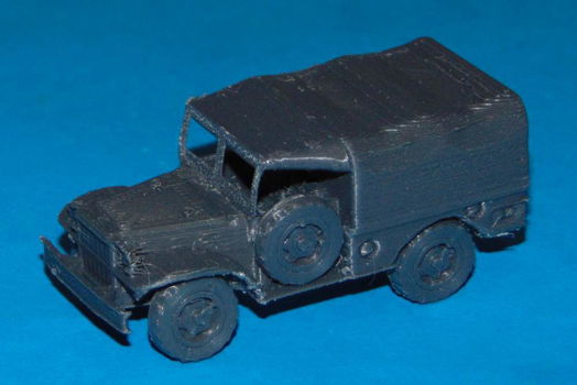 Amerikaanse lichte WC-51 truck - 3D-print in diverse schalen - 0