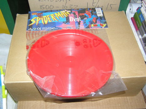 Spiderman frisbee nieuw - 1