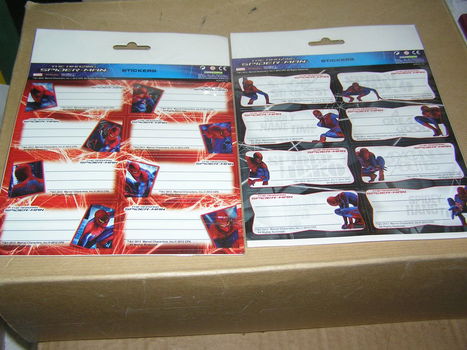 Spiderman stickers 2 setjes nieuw - 1