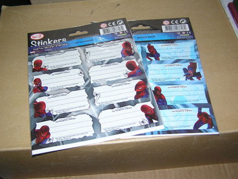 Spiderman stickers 2 setjes nieuw - 2