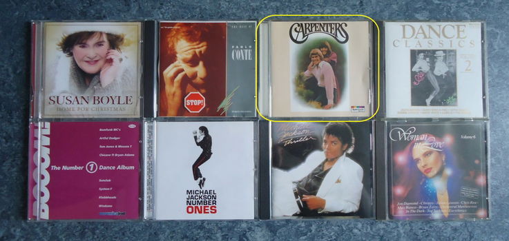 De originele CD Carpenters van Carpenters van Spectrum Music - 7