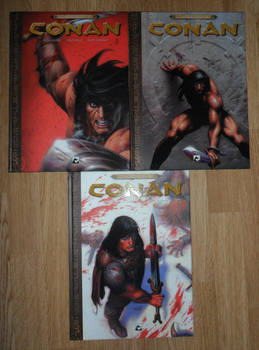 Serie Reeks CONAN HC_01-03 DARK DRAGON / R Howard Collectie - 0