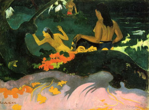 Aan zee - Fatate te miti - Gauguin - 1892 - 0