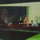 Houten Lijst Facet Plexiglas - Edward Hopper - Nighthawks 58 x 47,8 - 2 - Thumbnail