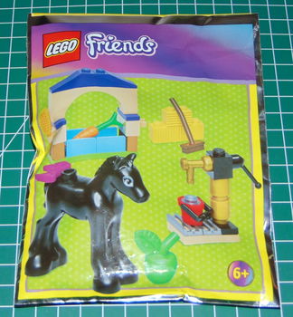 Lego Friends veulen met verzorging - 0