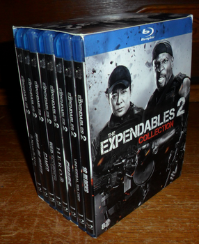 8x Blu-ray BOX The EXPANDABLES - 1