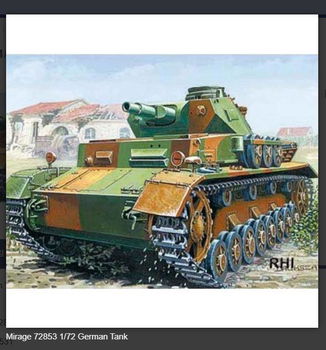 Bouwpakket Mirage-Hobby Mirage 72853 1/72 German Tank Pz.Kpfw.IV C - 0