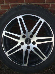 17 inch Audi velgen en Banden Steek 5x112