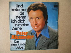 s0836 peter alexander - und hinterher da nehm ich dich in meine arme