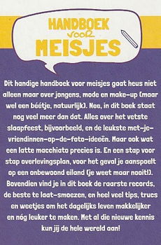 HANDBOEK VOOR MEISJES - Elisa van Spronsen - 1