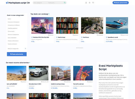 Start je Eigen Marktplaats met het Evesi Marktplaats Script! - 0