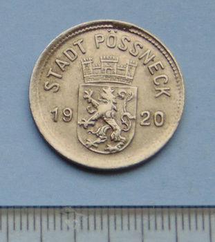 Pössneck - 10 pfennig 1920 - ijzer - 0