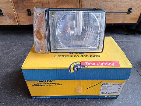 Fiat Panda I (141) Koplamp + Knipperlicht Magneti Marelli LPB661 712376611129 Rechts - 0