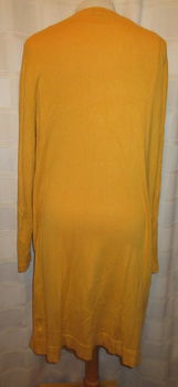 Gele tricot jurk, Authentic maat xxL A27 - 1