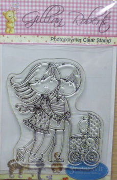 Stampavie - Gillian Roberts Clearstamps - Happy Family - 0