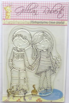 Stampavie - Gillian Roberts Clearstamps - Teenage Love - 0