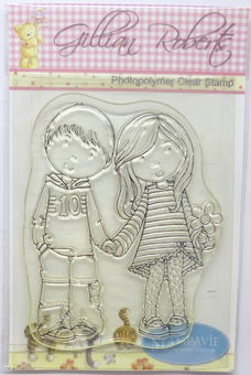 Stampavie - Gillian Roberts Clearstamps - Teenage Love