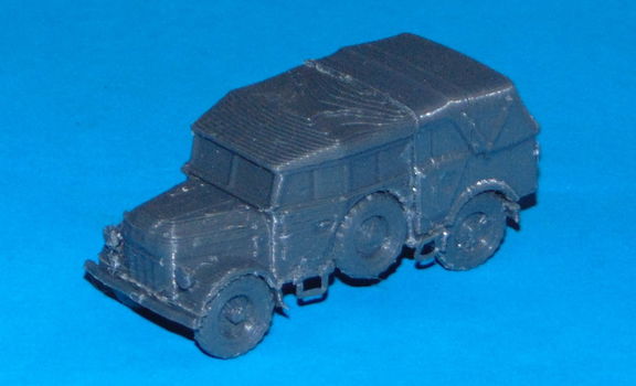 Duitse Steyr troepentransporter - 3D-print, div schalen - 0