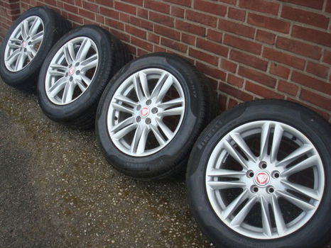 17’’Inch originele Dubel Spak velgen Jaguar XF-Type 5x108 - 2