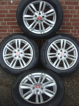 17’’Inch originele Dubel Spak velgen Jaguar XF-Type 5x108 - 4