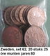 Zweden, oude munten, div. sets, nr. 61, 62, 70, 71, 71a, 72 en set 75 - 1 - Thumbnail