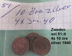 Zweden, div. sets oude o.a. zilveren, munten, set nr. 37, 40a, 41, 45, 51 en 51a - 5 - Thumbnail