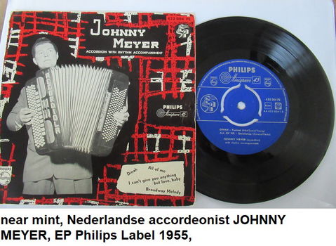 oudere vinyl single's / EP's, Nederlands talig, Maastreechter staar, Johnny Meijer, e.a. - 1