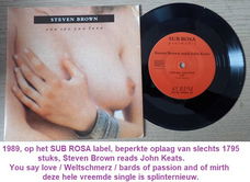 splinternieuwe singles / EP's uit de jaren 70/80, nooit afgespeeld, zie de scans