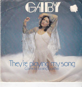 Single Gaby - They're playing my song - 0