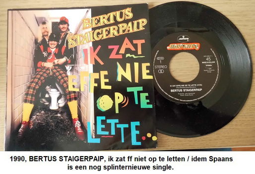 splinternieuwe singles, Nederlandse artiesten, jaren 70/80/90 - 1