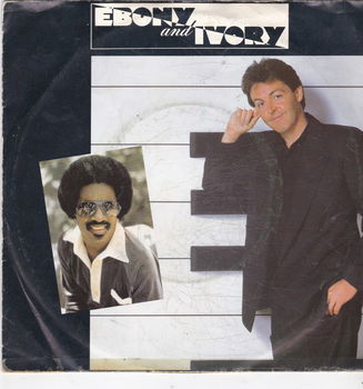 Single Paul McCartney - Ebony and Ivory - 0