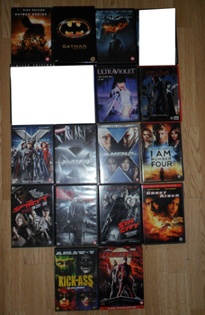 Partij DVD SUPERHELDEN / X-MEN Batman SIN CITY Ultraviolet Ghostrider - 0