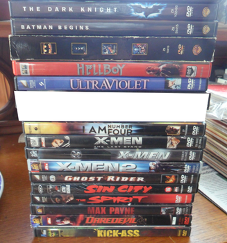 Partij DVD SUPERHELDEN / X-MEN Batman SIN CITY Ultraviolet Ghostrider - 3