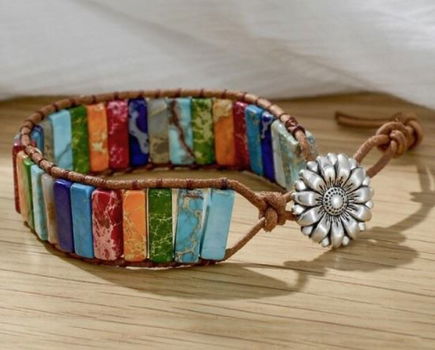 Chakra armband uit India - 0