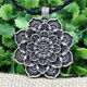 Lotus Mandala ketting met Aum symbool - 1 - Thumbnail