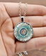 Mandala hanger aan ketting - 2 - Thumbnail